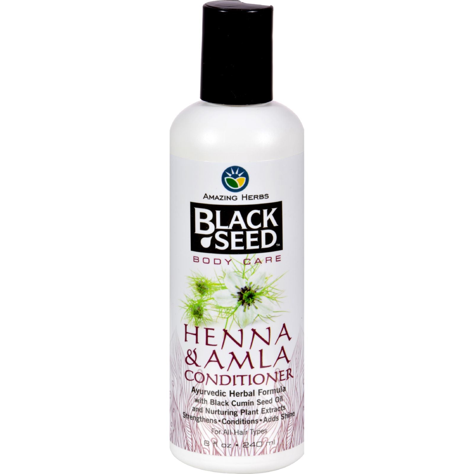 Black Seed Conditioner  Henna and Amla  8 oz