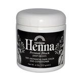 Load image into Gallery viewer, Rainbow Research Henna Hair Color and Conditioner Persian Black Deep Ebony 4 Oz