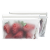 Load image into Gallery viewer, Blue Avocado Volume Zip Bag 1 Cup Translucent (1x2 Count)