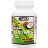 Load image into Gallery viewer, Devan Vegan Vitamins Coconut Oil Vegan (90 Veg Capsules)