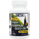 Load image into Gallery viewer, Devan Vegan Vitamins Pumpkin Seed Oil Vegan (90 Veg Capsules)