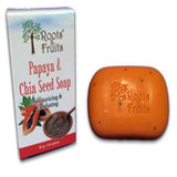 Load image into Gallery viewer, Roots and Fruits Bar Soap Papaya and Chia Seed (1x5.0 Oz)