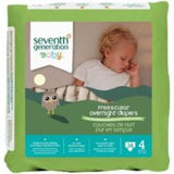Load image into Gallery viewer, Seventh Generation Baby Overnight Diapers Stage 4 (4x24 CT)